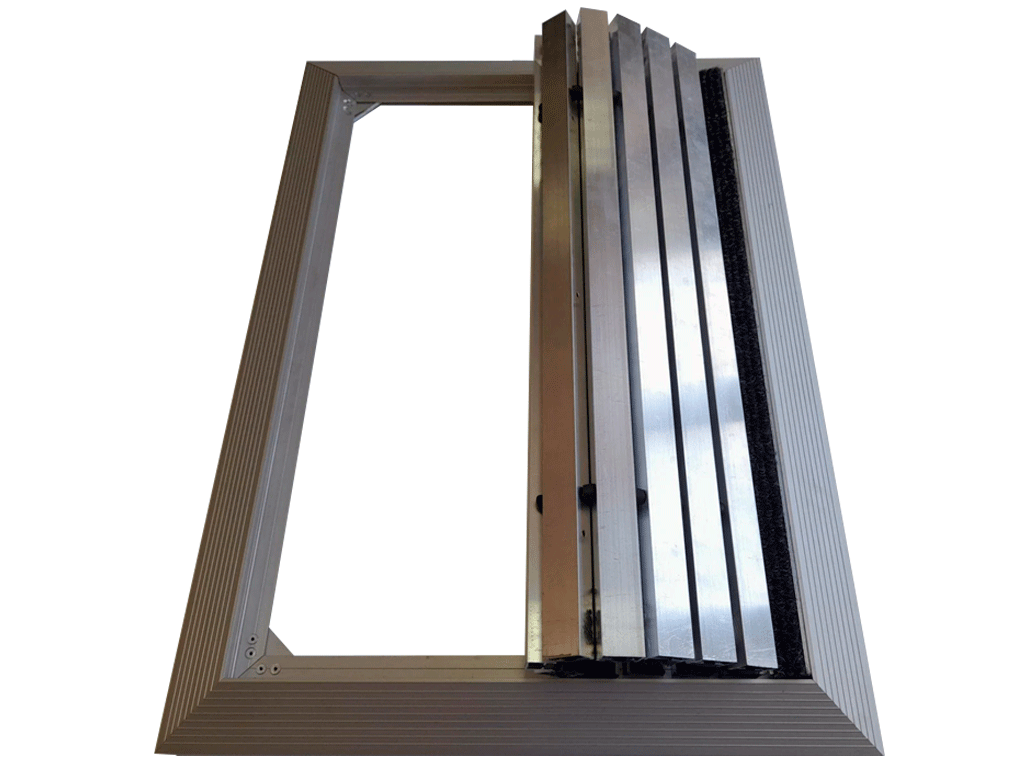 Грязезащитная решетка с рамой CITY (Tекстиль) (695x495x30мм)